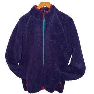 Manastash Mountain Gorilla Fleece Jacket Purple Men Size L Outdoor Gorpcore